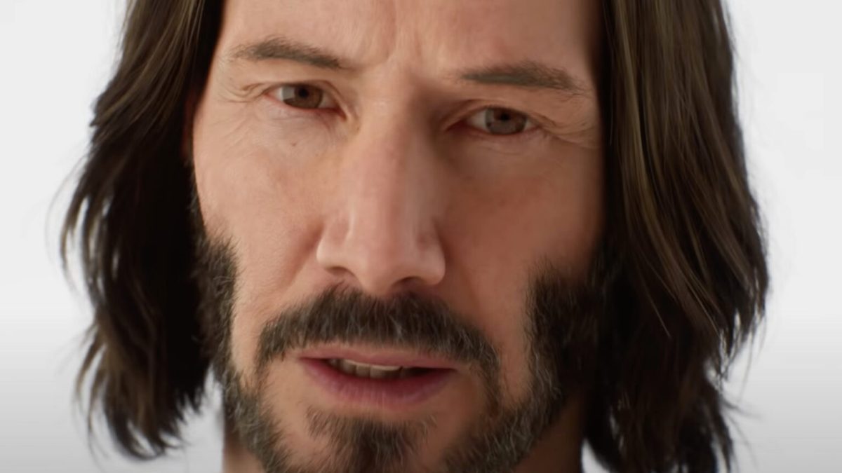 Keanu Reeves en Unreal Engine 5 // Source : Epic Games