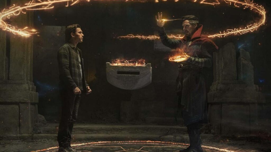 Peter Parker et Stephen Strange. // Source : Marvel/Sony