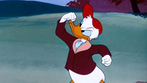 Un Donald en forme pour incarner la réussite de DuckDuckGo // Source : Disney
