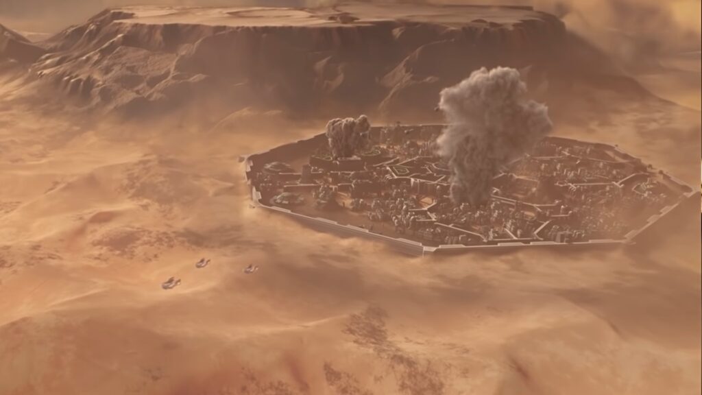 Extrait du trailer de Dune : Spice Wars // Source : Funcom