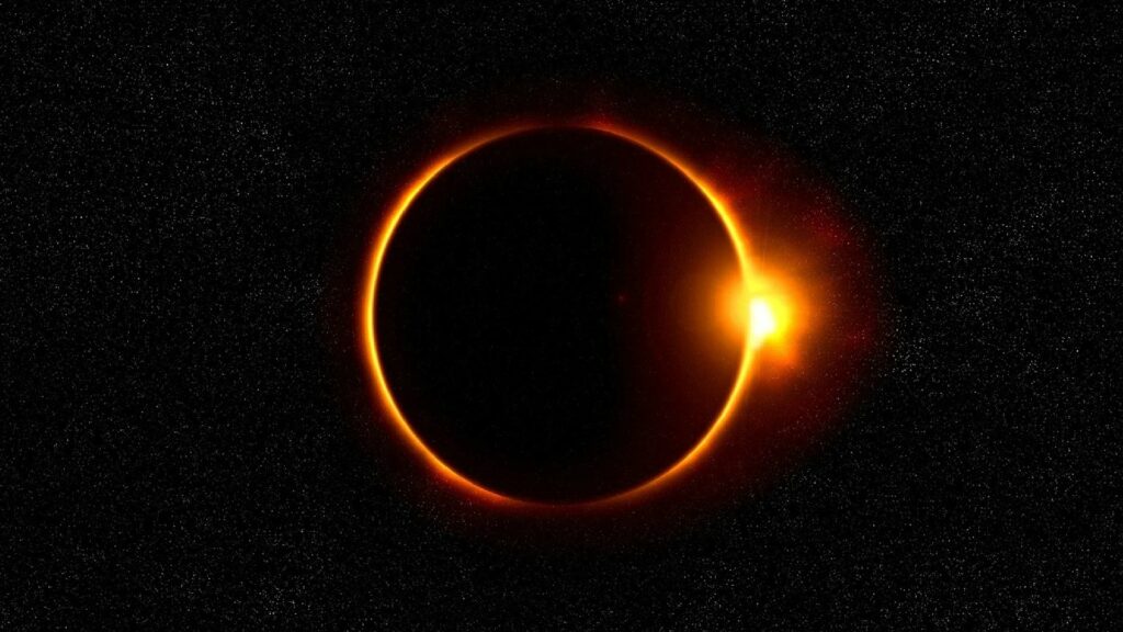 Éclipse solaire (image d'illustration non issue de cette éclipse 2021). // Source : Pixabay