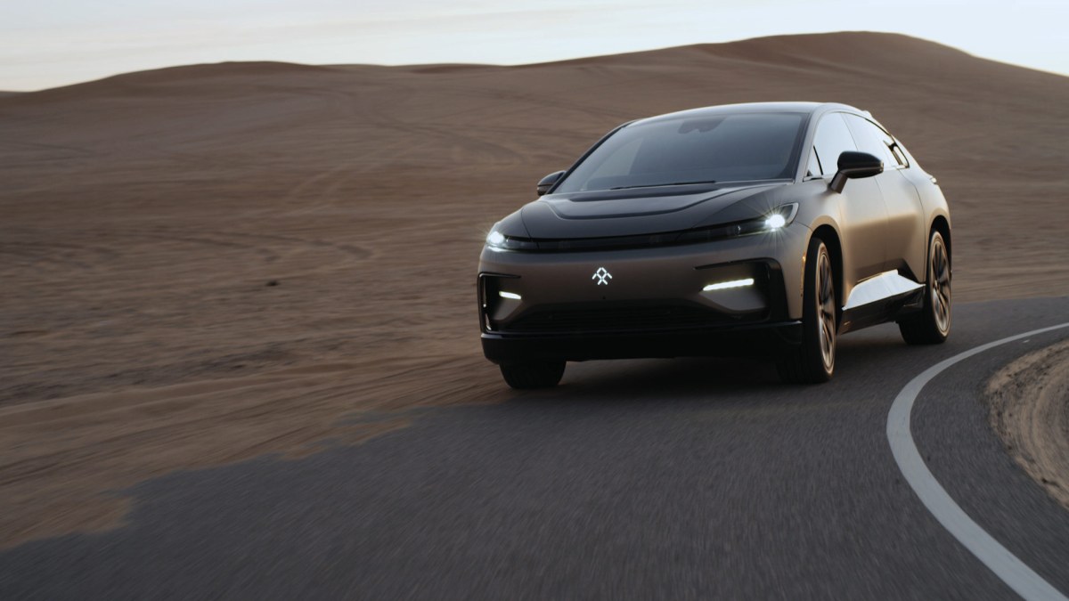 Faraday Future FF91 en test // Source : Faraday Future