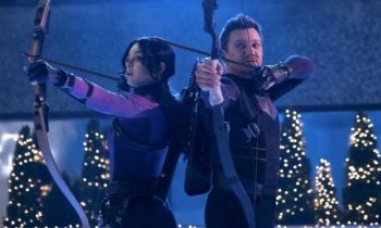 Kate Bishop and Clint Barton in Hawkeye.  // Source: Marvel/Disney+