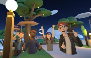 Un aperçu du Plaza dans Horizon Worlds // Source : Meta