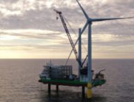 Hornsea 2 est une immense ferme d'éolienne en mer  // Source : Ørsted