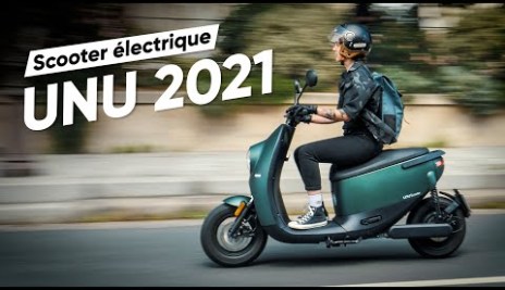 Test du Unu 2021 : le plus beau des scooters électriques