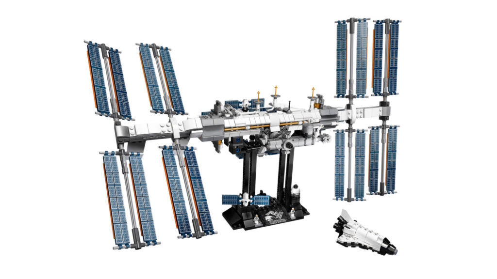La station spatiale internationale dans votre salon // Source : Lego