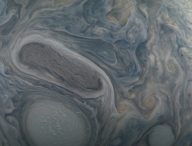 Jupiter est parcourue de tempêtes géantes // Source : Kevin Gill / Flickr