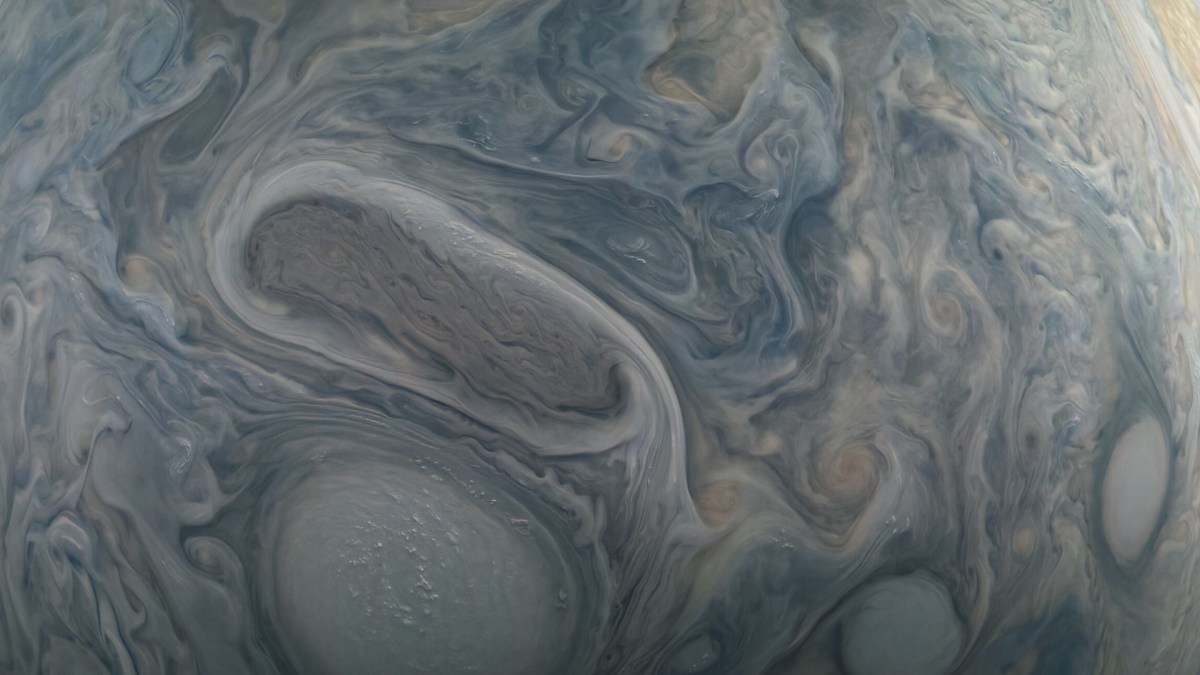 Jupiter est parcourue de tempêtes géantes // Source : Kevin Gill / Flickr