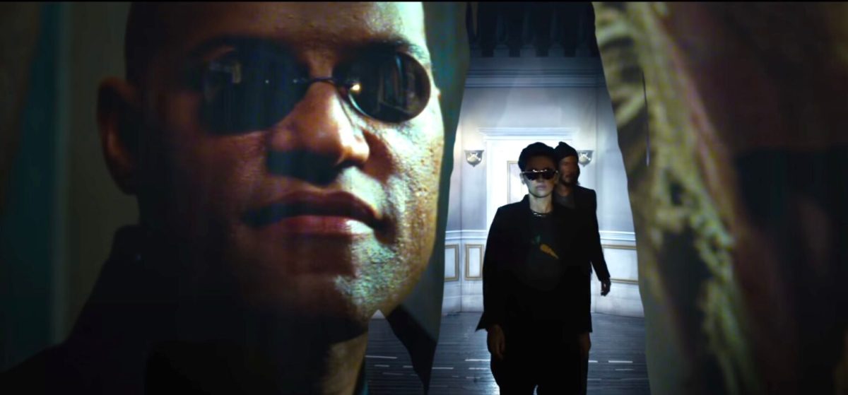 Laurence Fishburne de Matrix 1 est-il bien dans Matrix 4 ? // Source : YouTube/Warner Bros. Pictures