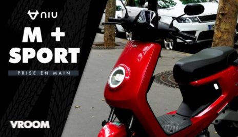 Test du Niu M+ Sport : un scooter électrique maniable mais un peu cher ?