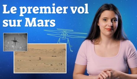 Le premier vol d’Ingenuity sur Mars en images