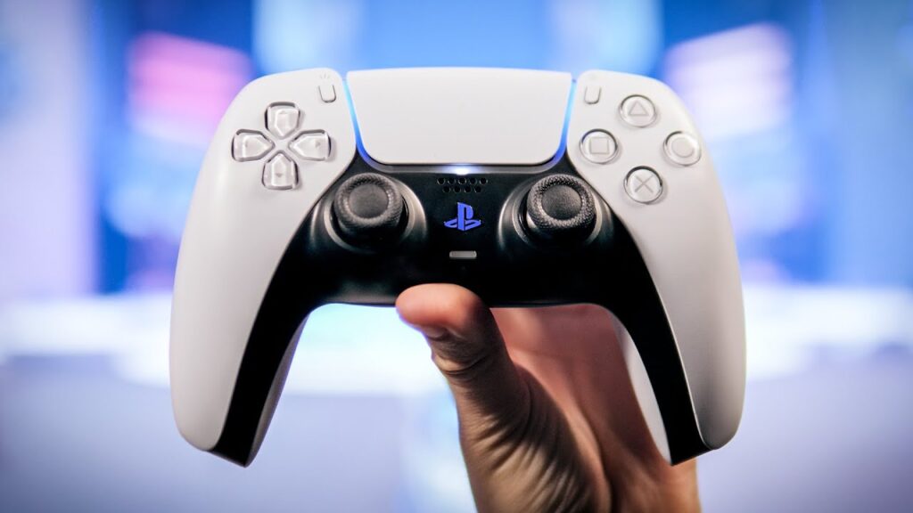 The PS5 controller.  // Source: Numerama