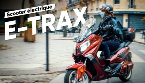 Test du e-trax : le « petit » maxi-scooter électrique