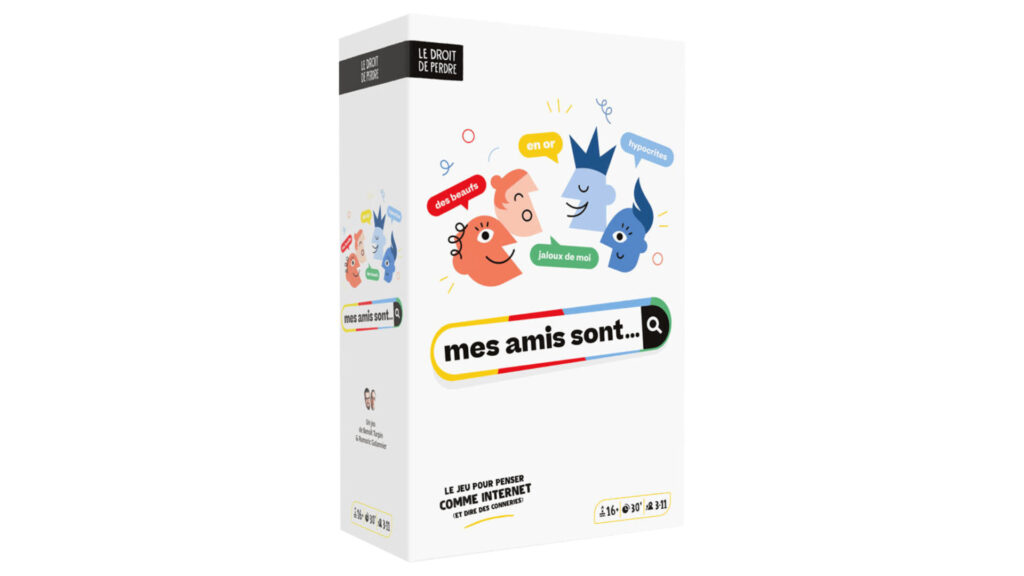 Le jeu Mes amis sont... // Source : Le Droit de Perdre