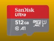 La microSD SanDisk Ultra 512 Go // Source : Amazon