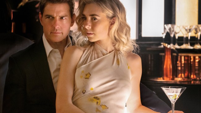 New Delhi: In this handout provided by Paramount Pictures and Skydance Hollywood actors Tom Cruise and Vanessa Kirby are seen in an official still from Mission Impossible - Fallout. (Paramount Pictures HO via PTI) (STORY DES12) (PTI7_25_2018_000046B)