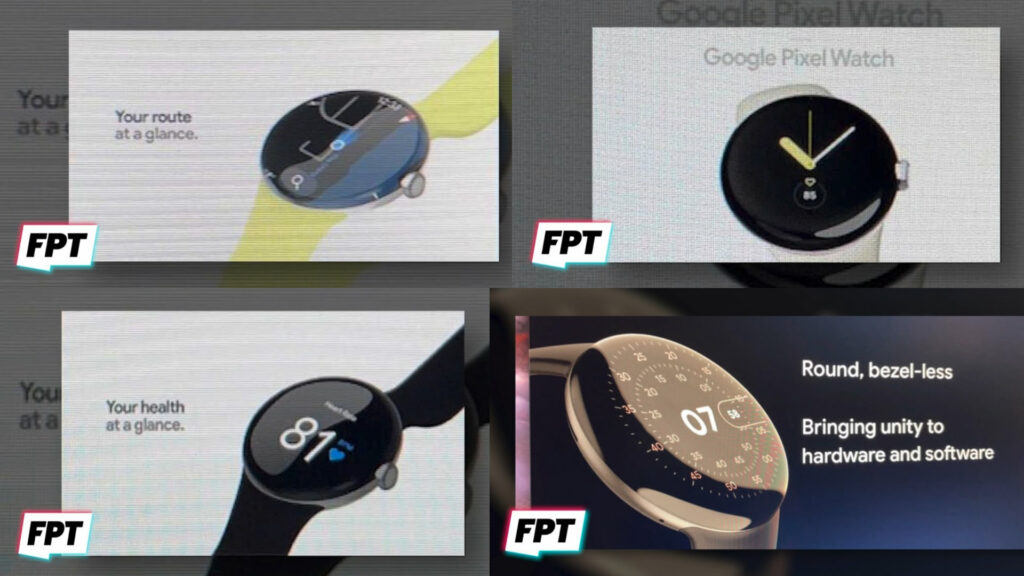 Un aperçu de la futur smartwatch Google // Source : Jon Prosser - Front Page tech