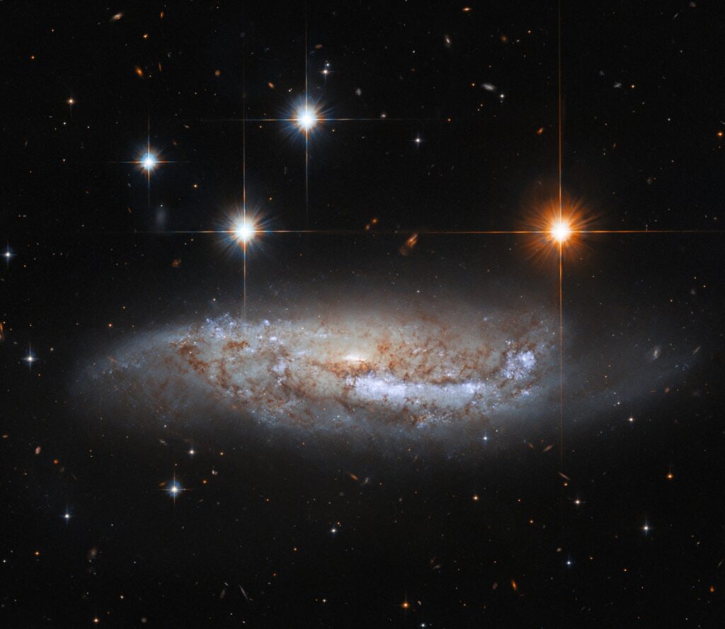 Commencez 2022 en admirant cette belle photo de galaxie prise par Hubble