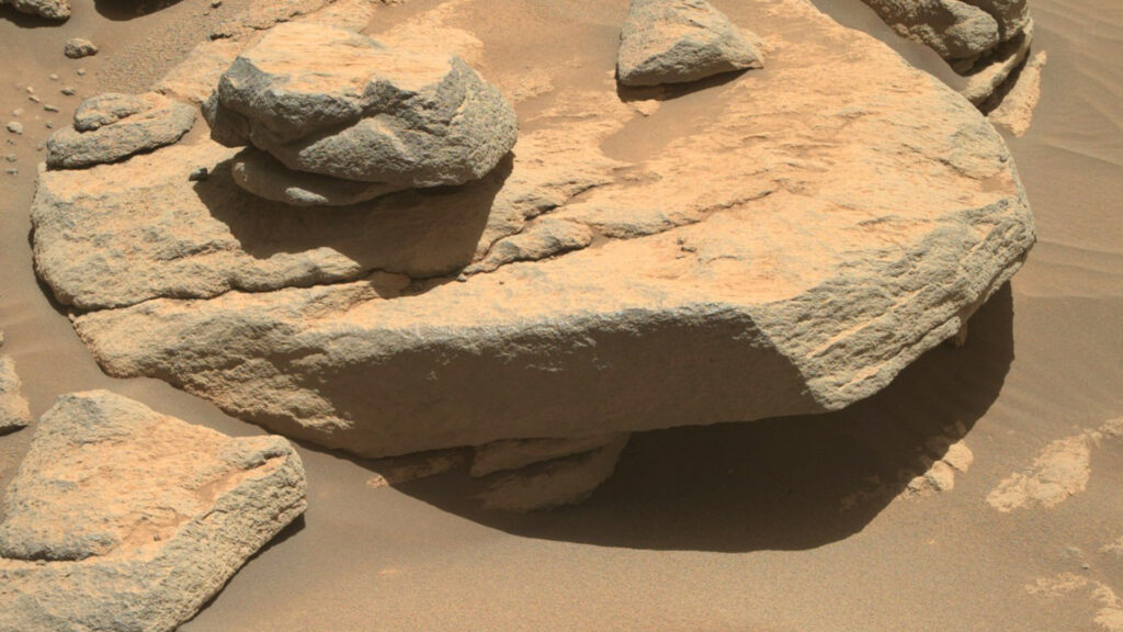 L'origine des roches est établie. // Source : NASA/JPL-Caltech/MSSS