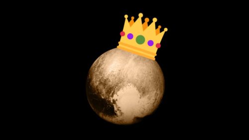 Pluton redeviendra-t-elle une planète ? // Source : NASA/JHUAPL/SwRI/Kevin M. Gill, Wikimedia/CC/Twitter, montage Numerama