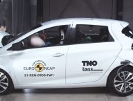 Crash-test de la Renault Zoé // Source : Euro NCAP