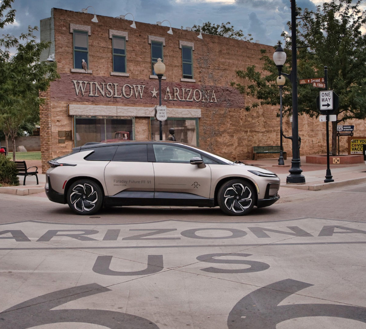 Faraday Future FF91 en test // Source : Faraday Future