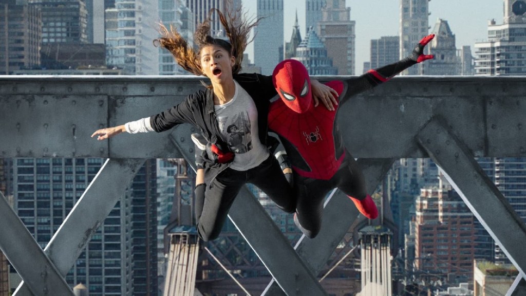 Spider-Man No Way Home, avec Tom Holland et Zendaya. // Source : Marvel Spider-Man No Way Home, avec Tom Holland et Zendaya. // Source : Marvel