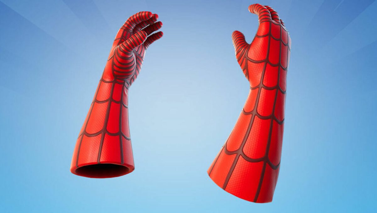 Les gants de Spider-Man dans Fortnite // Source : Epic Games