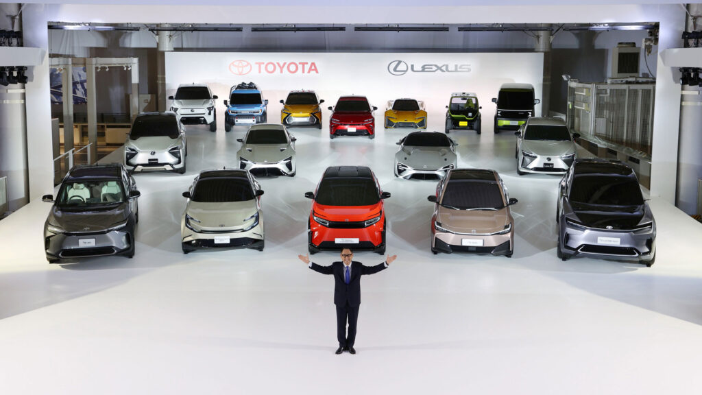 Future gamme électrique Toyota en 2021 // Source : Toyota