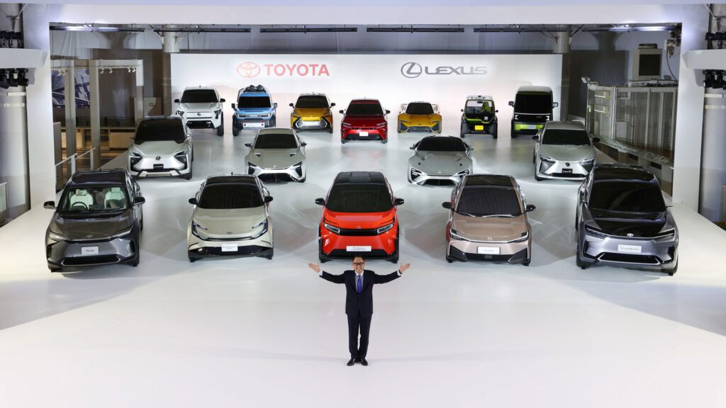 Future Toyota electric range in 2021 // Source: Toyota