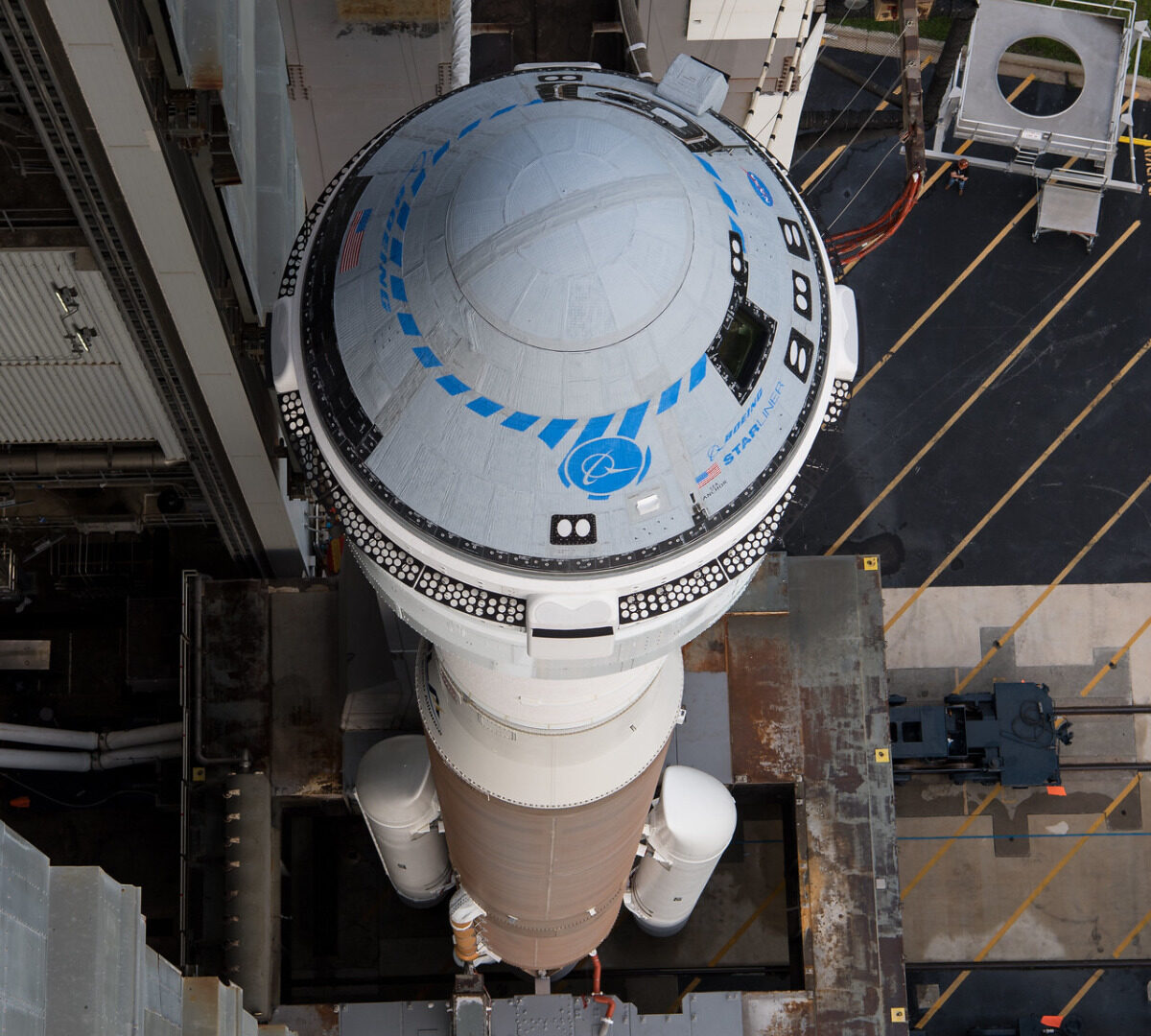 CST-100 Starliner. // Source : NASA/Aubrey Gemignani via Flickr