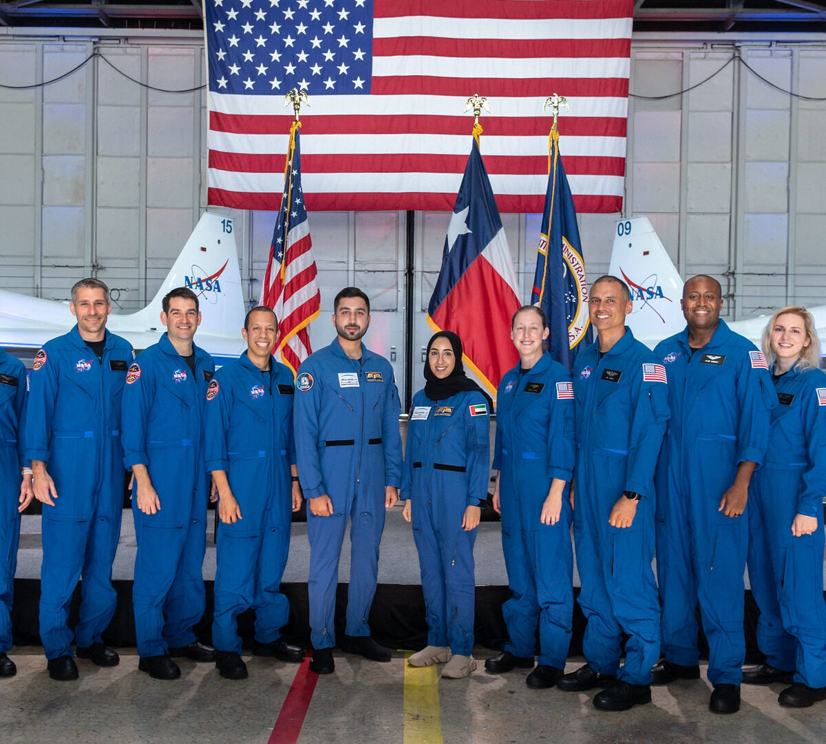 Candidats astronautes de la Nasa, décembre 2021. // Source : NASA/Robert Markowitz via Flickr (photo recadrée)