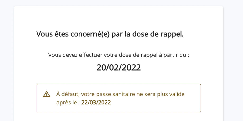 Un exemple sur le site d'Ameli