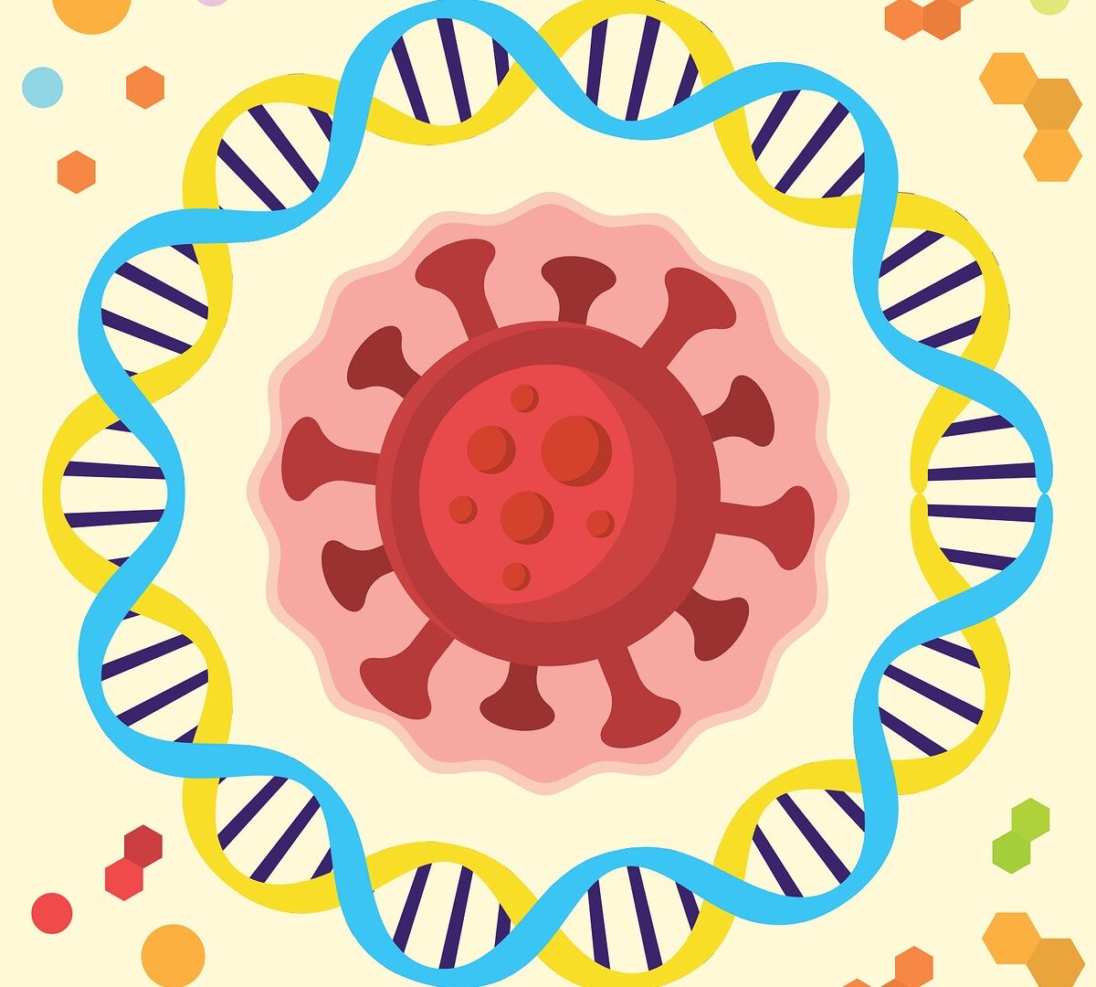 Coronavirus SARS-CoV-2. // Source : Pixabay