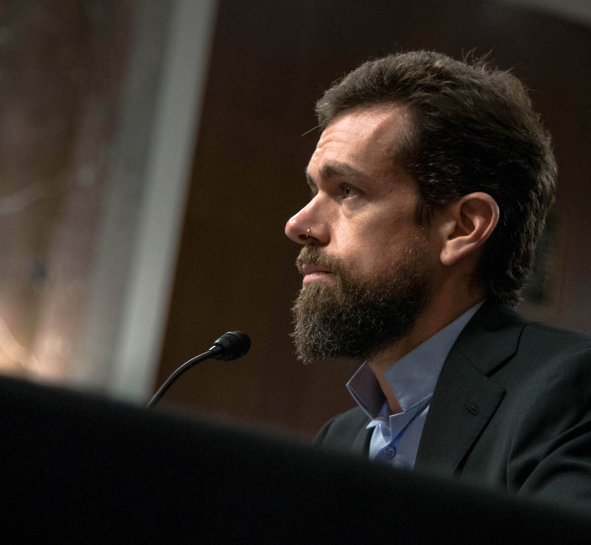 Jack Dorsey en 2018 // Source : WIkimedia Commons/ Mark Warner