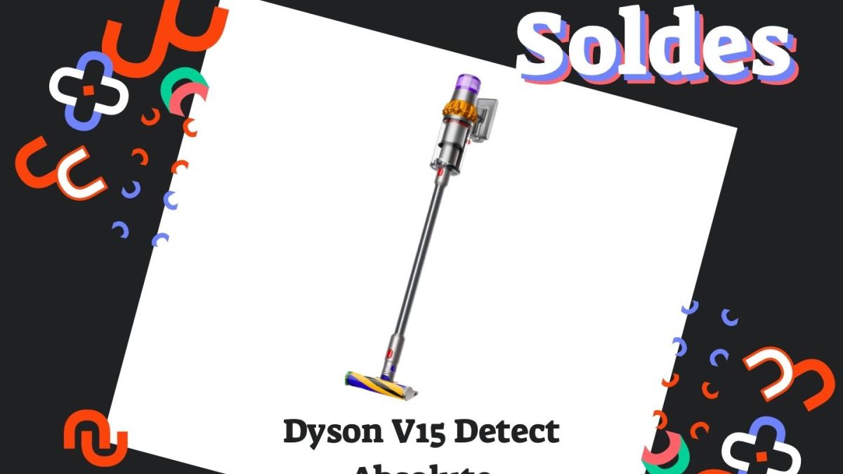 Le Dyson V15 Detect Absolute. // Source : Dyson.