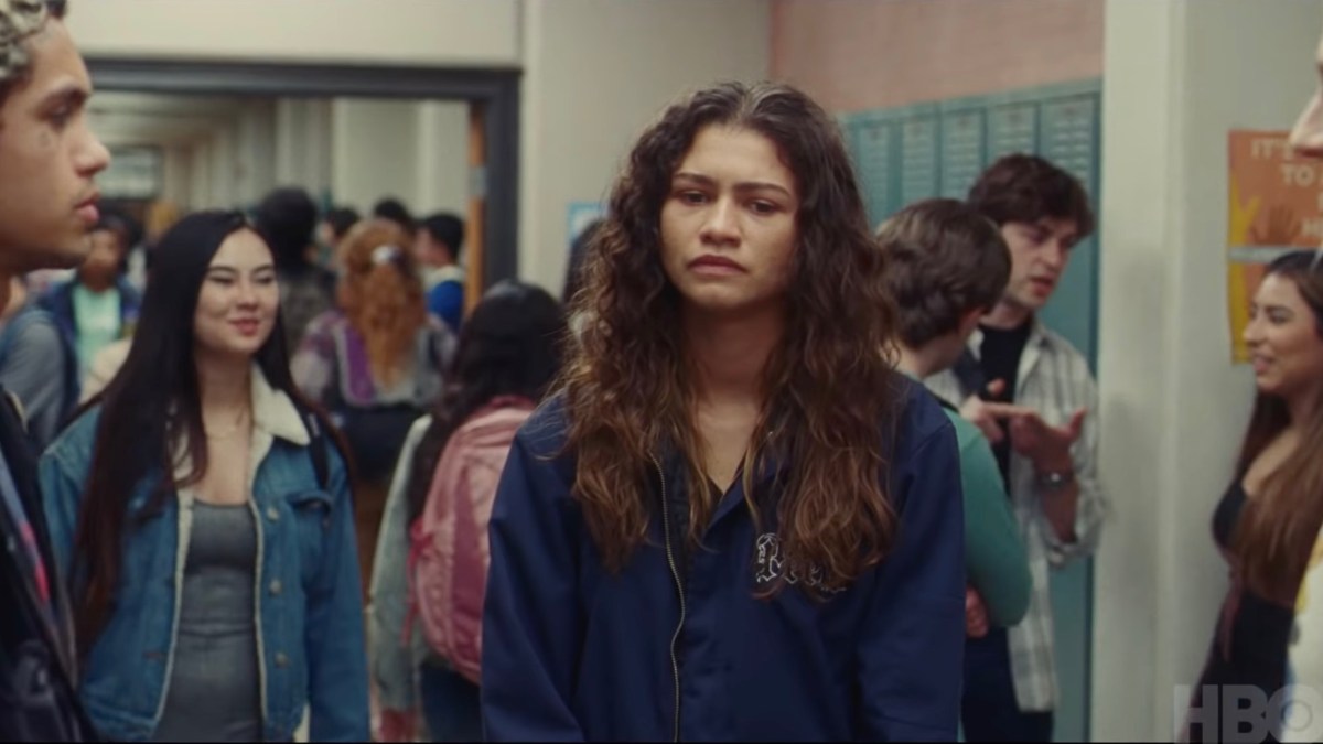 Zendaya dans la saison 2 de Euphoria // Source : YT/euphoria