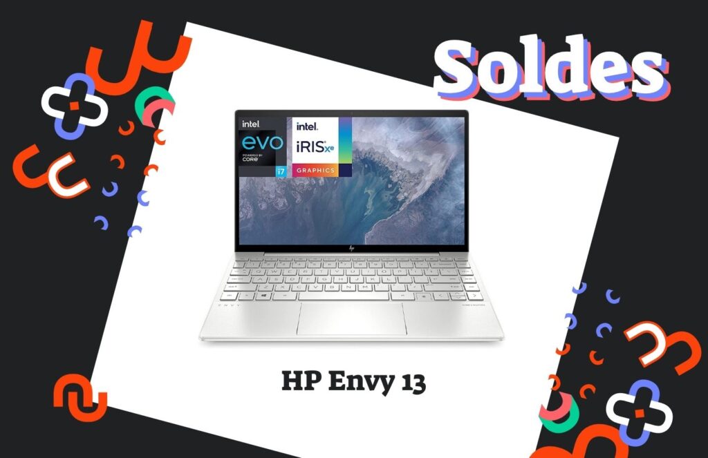 HP Envy 13 // Source : Numerama // Soldes d'hiver 2022