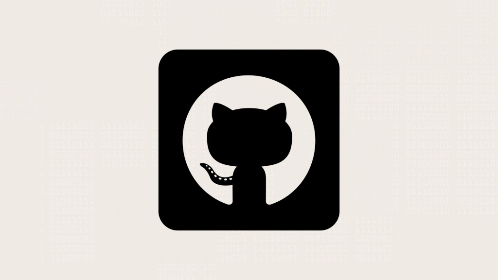 Logo de GitHub. // Source : Nino Barbey pour Numerama, Wikimedia/CC/GitHub, montage