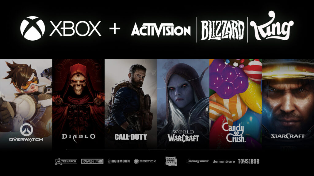 Microsoft rachète Activision Blizzard // Source : Microsoft