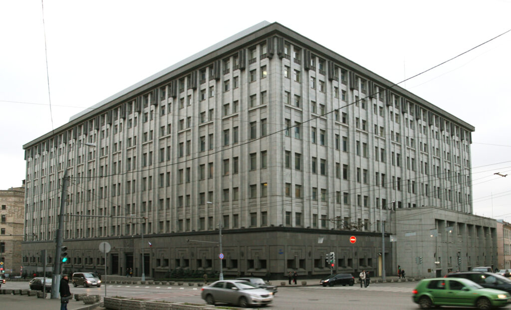 Les locaux du FSB, à Moscou // Source : Stas Lobov - Wikipedia 