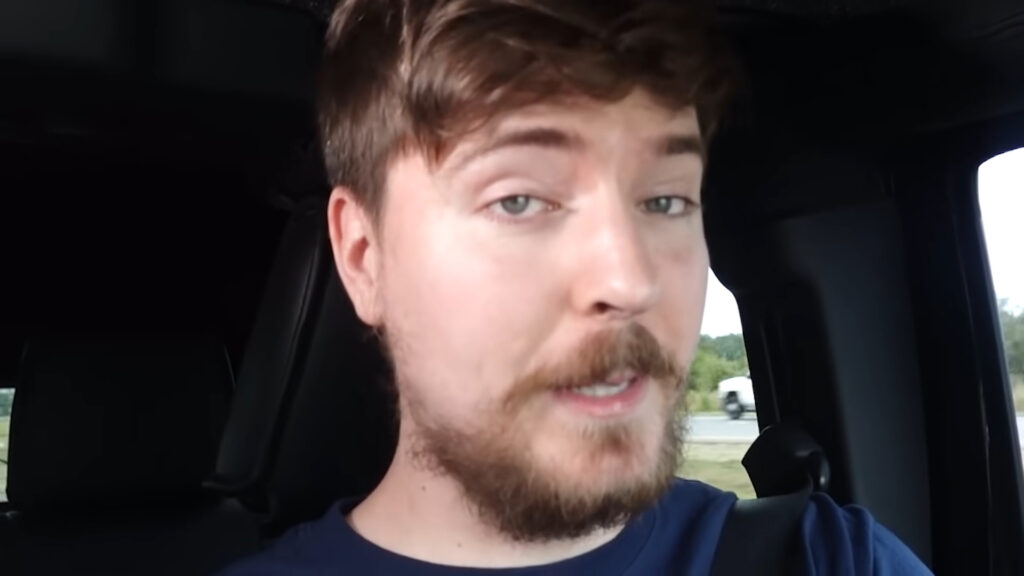 MrBeast est une start sur Tiktok, et il n'a pourtant gagné que 15 000 dollars depuis avril // Source : MrBeast / YouTube 