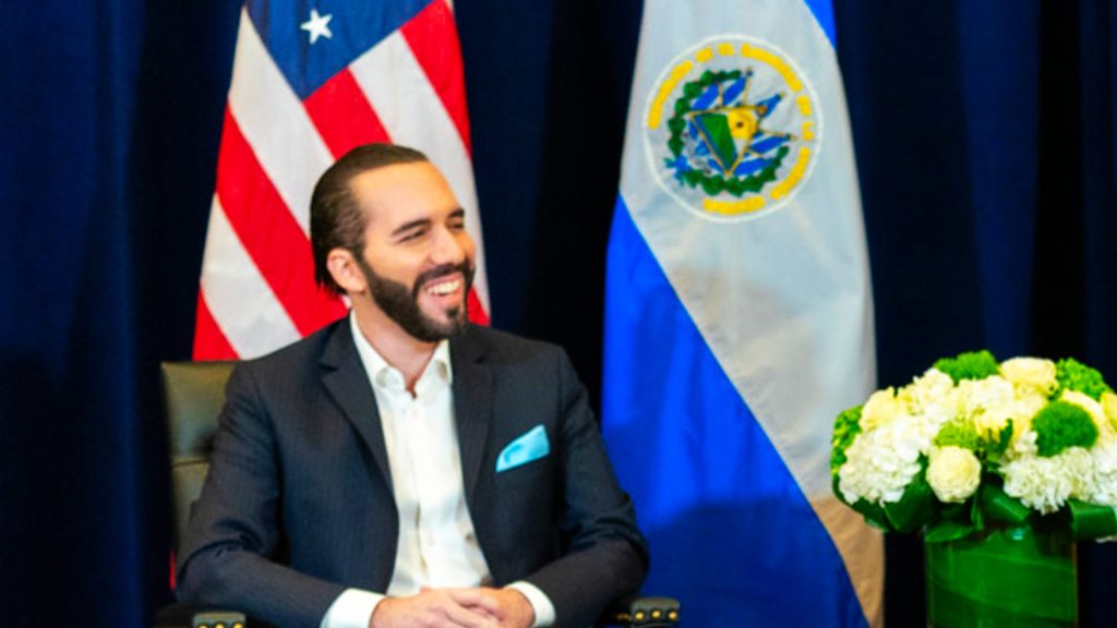 Nayib Buykele, le président du Salvador // Source : Flickr / Official White House Photo Shealah Craighead