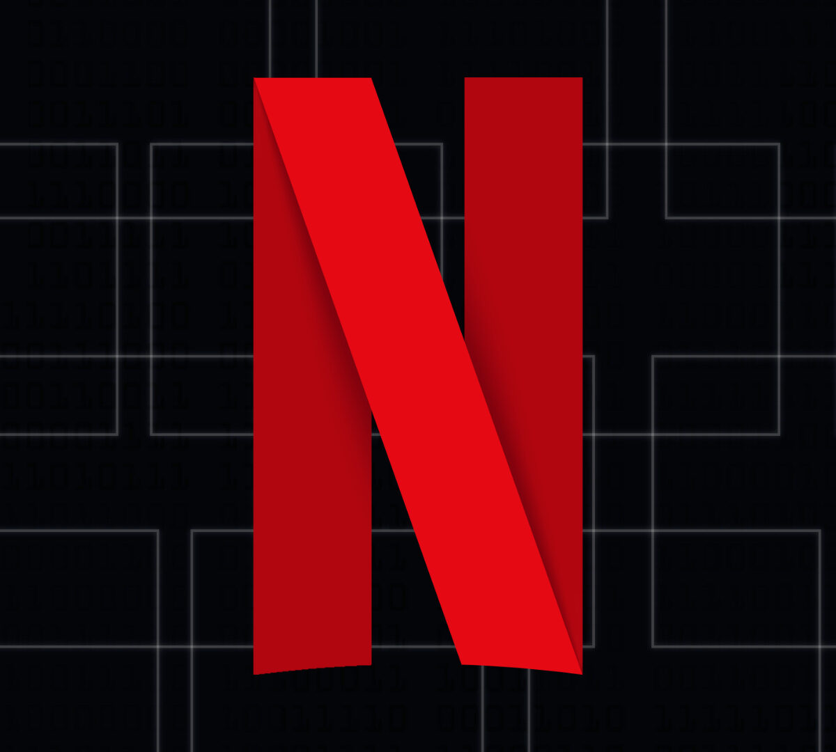 Le logo de Netflix. // Source : Wikimedia/CC/Netflix ; Nino Barbey pour Numerama (montage)