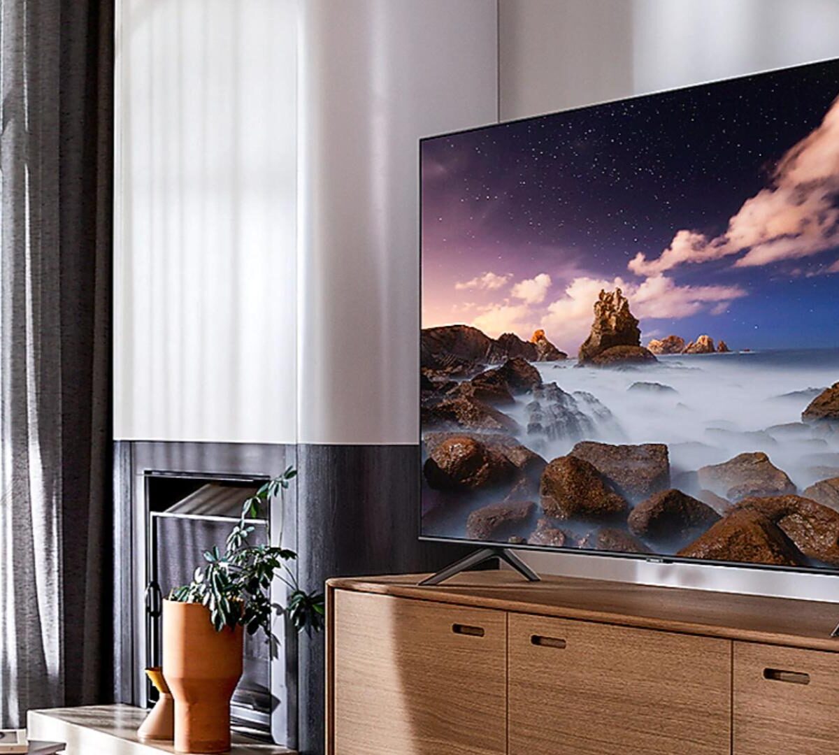 TV QLED Samsung QE65Q60T  // Source : Samsung