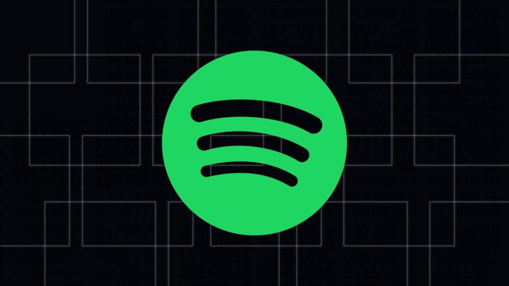 Logo de Spotify. // Source : Wikimedia/Domaine public ; Nino Barbey pour Numerama, 