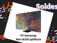 La TV Samsung Neo QLED 55QN97A.