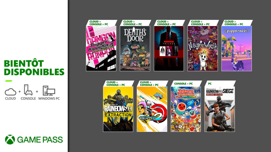 Le Xbox Game Pass en janvier 2022 // Source : Microsoft Le Xbox Game Pass en janvier 2022 // Source : Microsoft