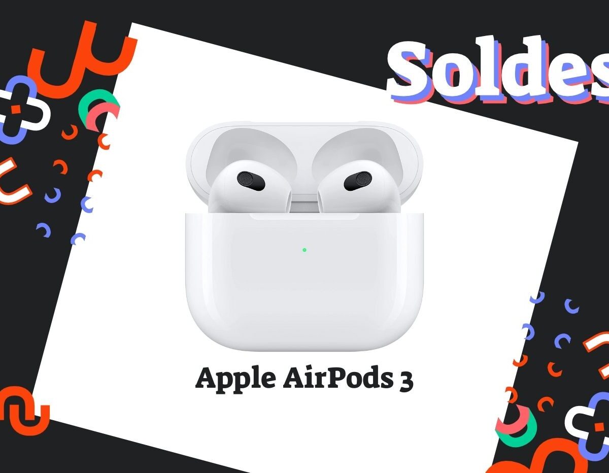 Apple AirPods 3  // Source : Numerama